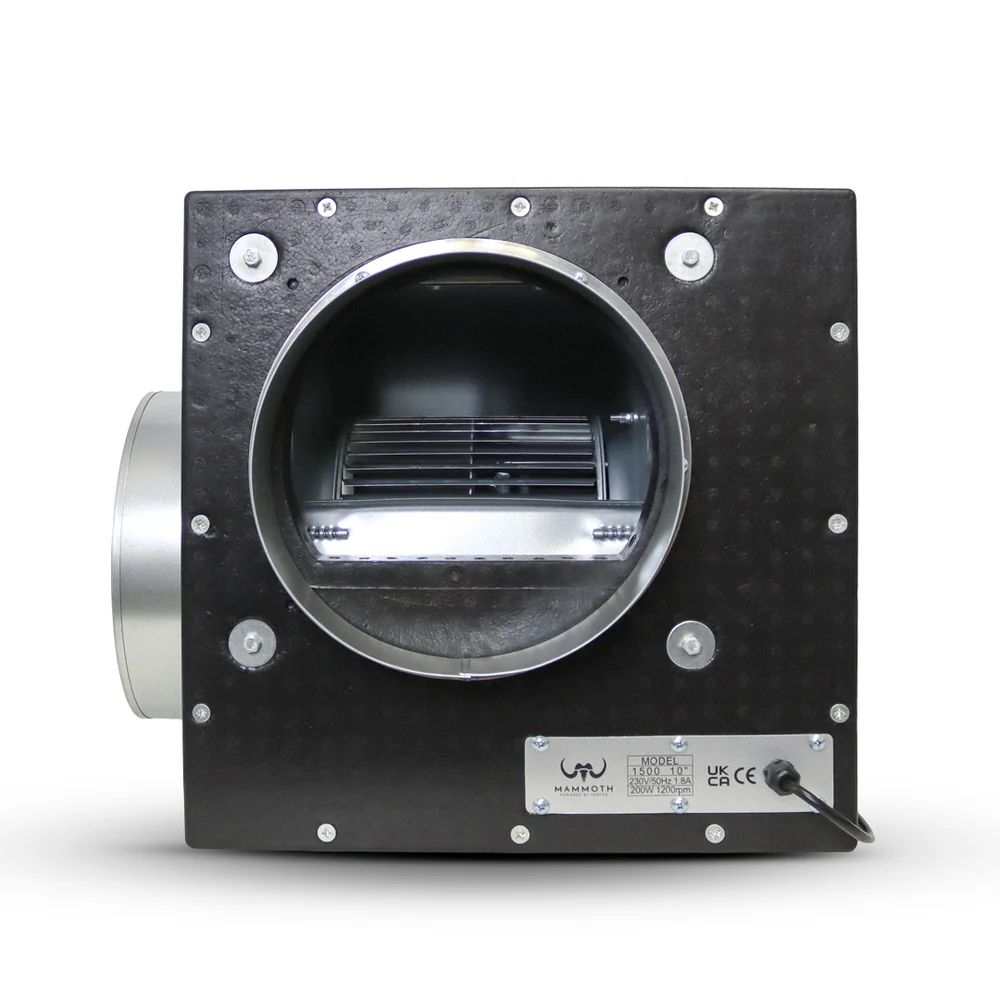 Box Fan Air Extraction Kit 10 Inch with Combi Ducting & Clamps – High Power Ventilation (1500 / 2500 / 3250 / 4250 m³/h)