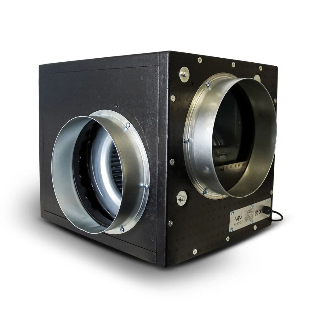 Box Fan Air Extraction Kit 10 Inch with Combi Ducting & Clamps – High Power Ventilation (1500 / 2500 / 3250 / 4250 m³/h)