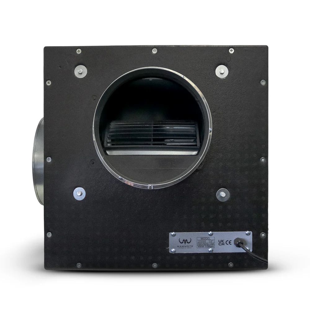 Box Fan Air Extraction Kit 10 Inch with Combi Ducting & Clamps – High Power Ventilation (1500 / 2500 / 3250 / 4250 m³/h)